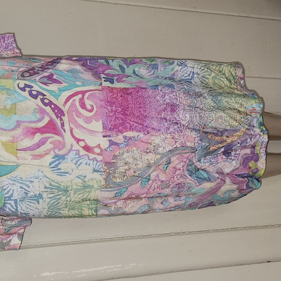 LEGGIADRO SCOOP.NECK IN VITRINES DRESS 12 - Picture 4 of 12